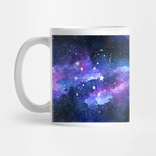 Galaxy Pisces Star Sign Mug